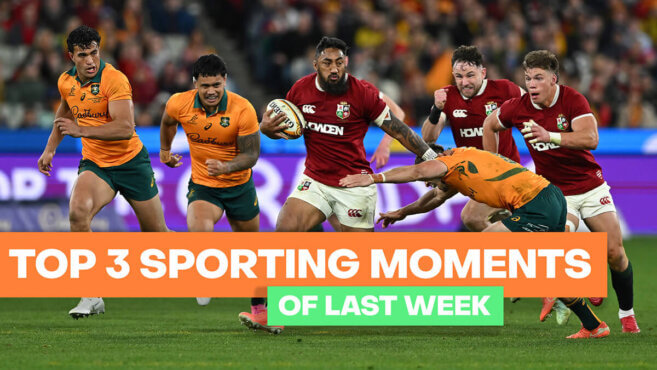 Top 3 Sporting Moments of Last Week