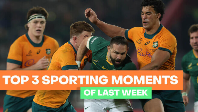 Top-3 Sporting Moments Of The Week