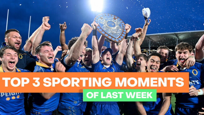 Top 3 Sporting Moments of the Week
