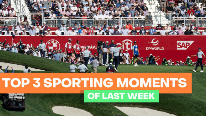 Top 3 Sporting Moments of the Week (22 - 29 September)