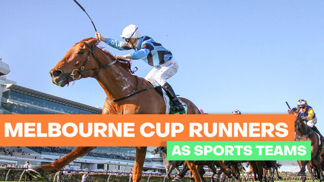 Melbourne Cup Runners as Sports Teams