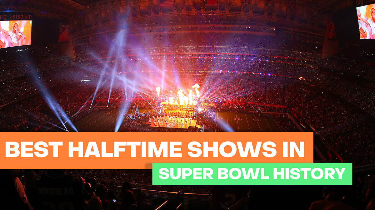 Super Bowl Halftime History - betcha The Playbook