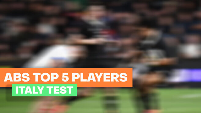 ABs Players Of The Week (Italy Test)